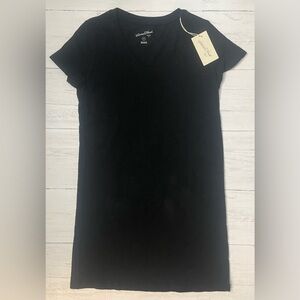 NWT Universal Thread Black T-Shirt Dress XS Short Sleeve Casual Basic
